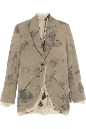 CHIAHUNG SU Textured blazer