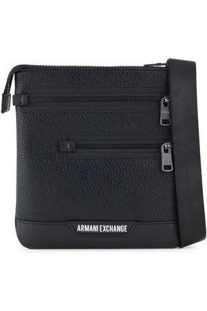 Armani Exchange Logo-stamp messenger bag