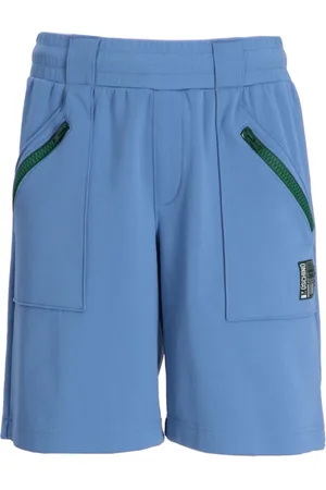 Moschino Logo-embroidered track shorts