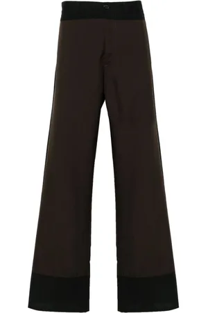 Marni Two tone-design trousers