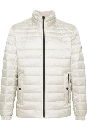 HUGO BOSS Logo-patch padded jacket