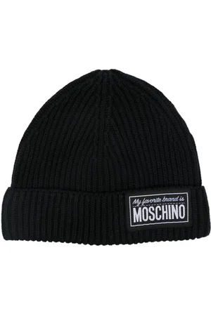 Moschino Logo-patch beanie