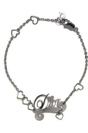Dior 2000s logo bracelet