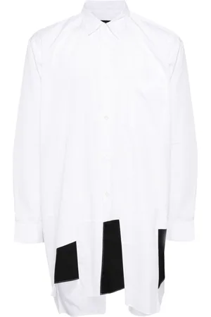 Comme des Garçons Asymmetric long-sleeved shirt