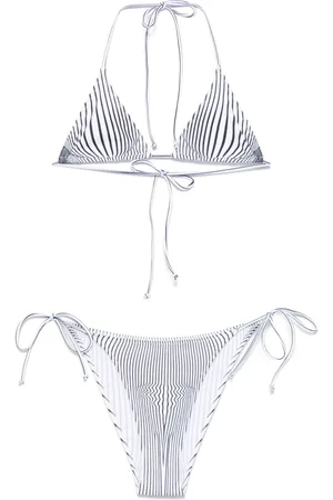 Jean Paul Gaultier Striped bikini