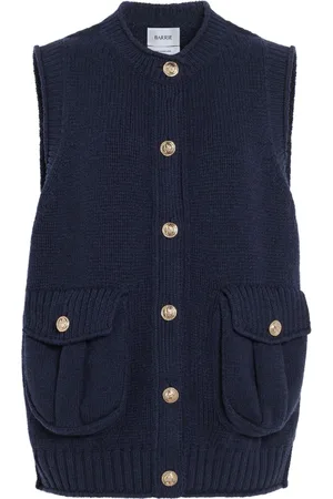 Barrie Chunky-knit vest