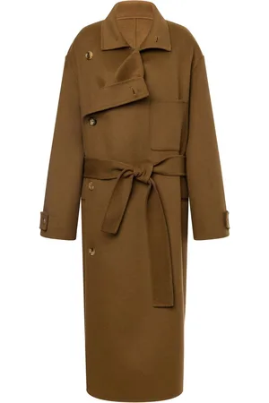Serafini Double-breasted wool coat
