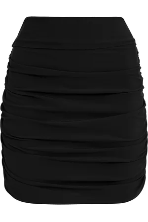 AMIR SLAMA Draped mini skirt