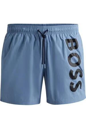 HUGO BOSS Logo-print swim shorts