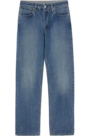Jil Sander Logo-appliqué straight-leg jeans