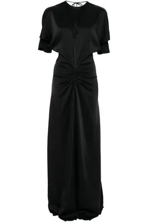 Victoria Beckham Gathered-waist maxi dress