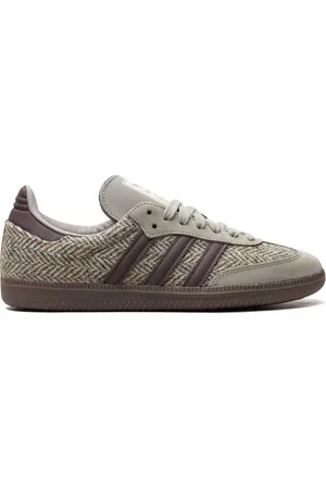 adidas Samba OG Tweed Pack "Wonder Beige/Shadow Brown/Wonder White" sneakers