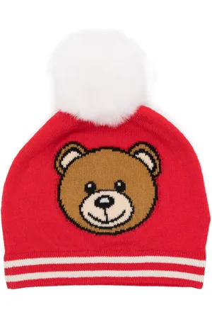 Moschino Logo-intarsia beanie