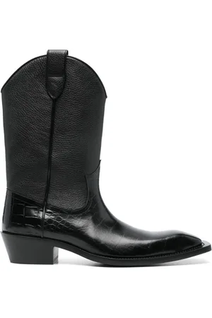 MARTINE ROSE 50mm Cowboy boots