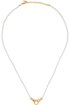 Missoma X Harris Reed In Good Hands beaded gemstone necklace