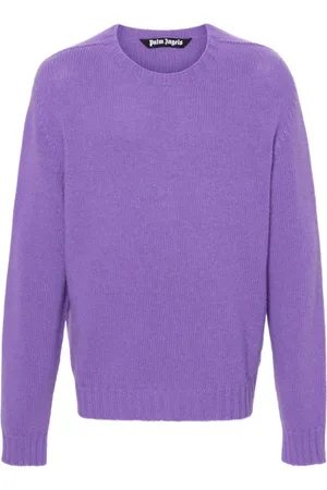 Palm Angels Logo-intarsia jumper