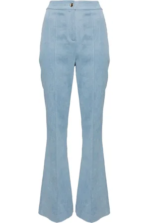 Edward Achour Paris Mid-rise flared jeans