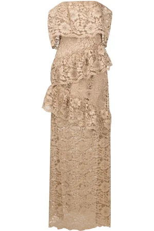 Lethicia Bronstein Adalet floral-lace maxi dress