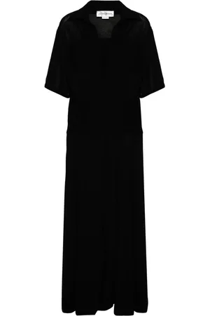 Victoria Beckham Panelled knitted maxi dress