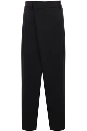 JUUN.J Asymmetric tailored wool trousers