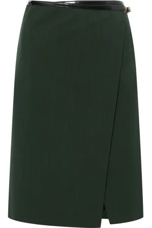 Serafini Wrap midi skirt