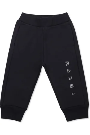 Marni Marni Outline branded jogger pants
