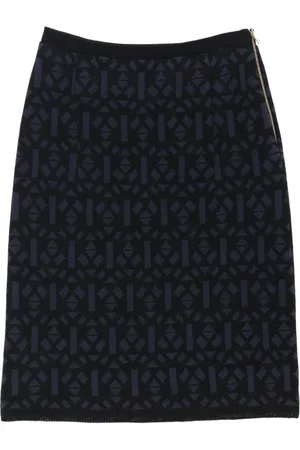 Marni 2000s geometric-pattern skirt