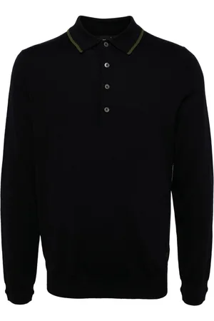 Paul Smith Merino wool knitted polo