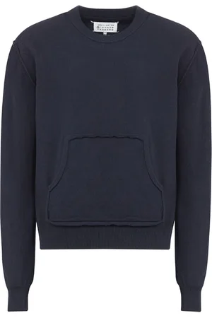 Maison Margiela Pouch-pocket four-stitch sweatshirt