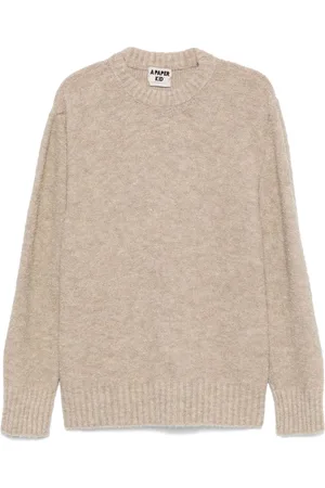 A PAPER KID Bouclé sweater