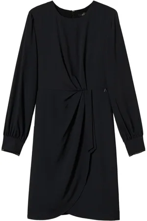 Twin-Set Ruched-detail dress