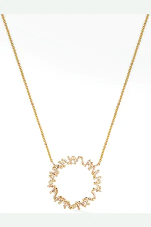Lark & Berry 14kt yellow Veto diamond necklace