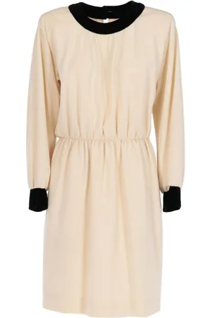 Saint Laurent 1980s wool dress