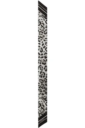 Dolce & Gabbana Leopard-print scarf