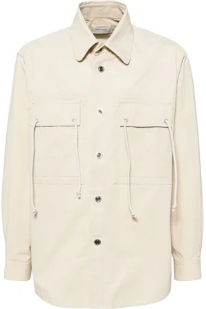 CRAIG GREEN Flap-pocket poplin shirt