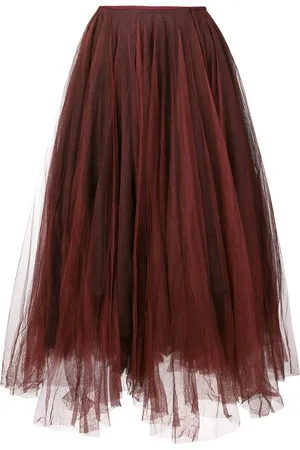 MARC LE BIHAN Tulle midi skirt