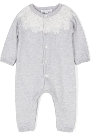 Tartine Et Chocolat Patterned intarsia-knit pajamas