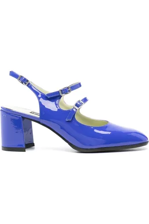 Carel 60mm Banana slingback pumps