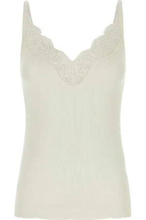Saint Laurent Laced tank top