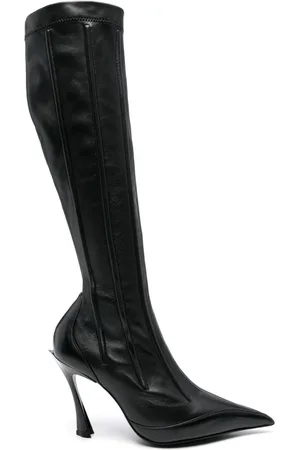 MUGLER 105mm Corset knee boots