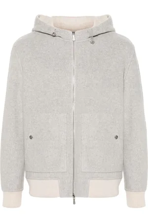 ELEVENTY Felted bomber jacket