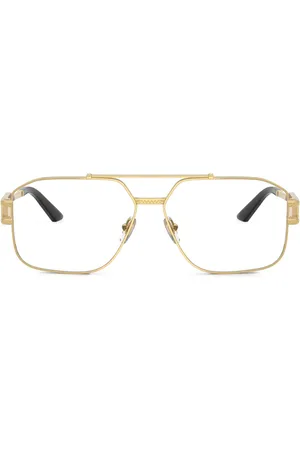 VERSACE Pilot-frame glasses