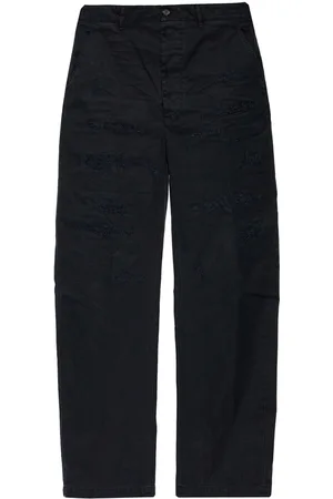 Dsquared2 Ripped loose-fit trousers