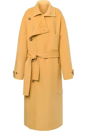 Serafini Double-breasted wool coat