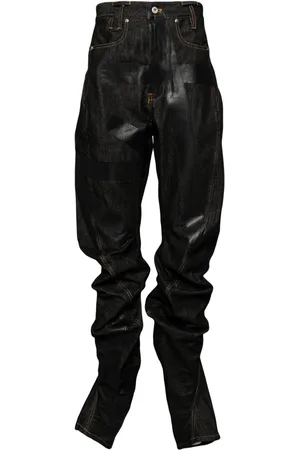 JUNTAE KIM Asymmetric hem denim