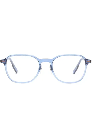 Ermenegildo Zegna Transparent square-frame glasses