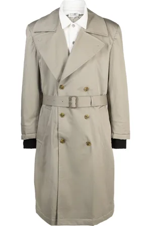 Maison Margiela Belted double-breasted coat