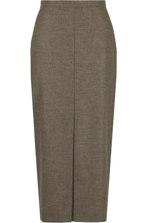 Pinko Checked pencil skirt