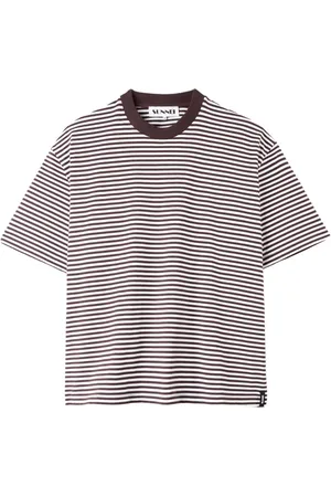 SUNNEI Striped cotton T-shirt