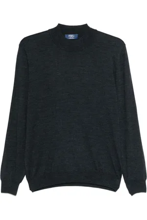 FEDELI Derby virgin wool sweater